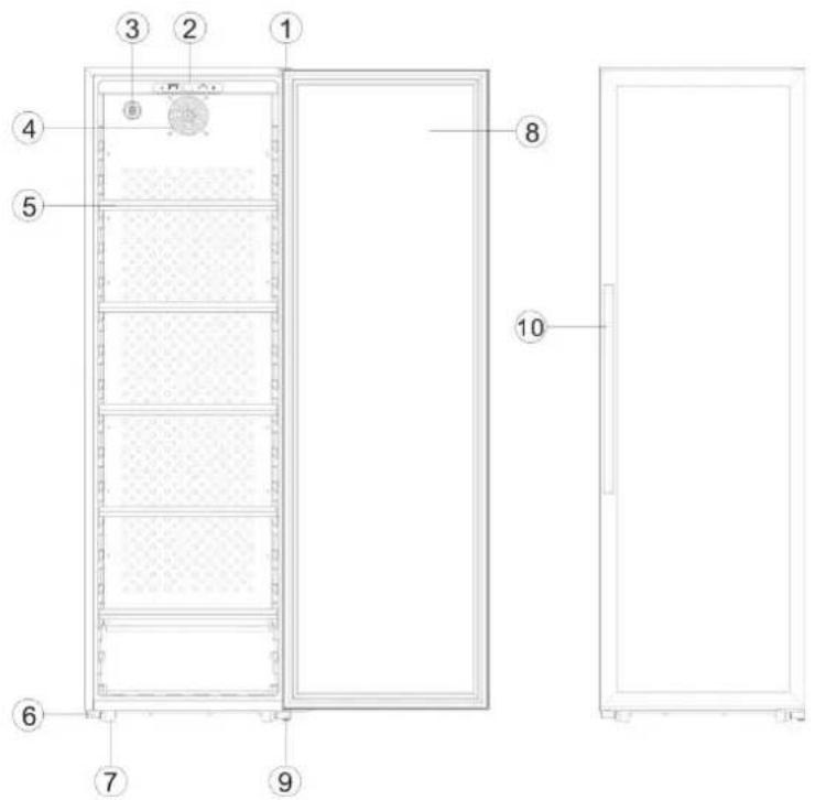 CLIMADIFF PCLP160 - DESCRIPTION OF THE APPLIANCE - 2