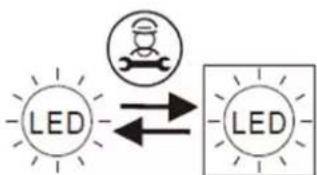 CLIMADIFF PCLP160 - Sostituzione della lampada di illuminazione - 1