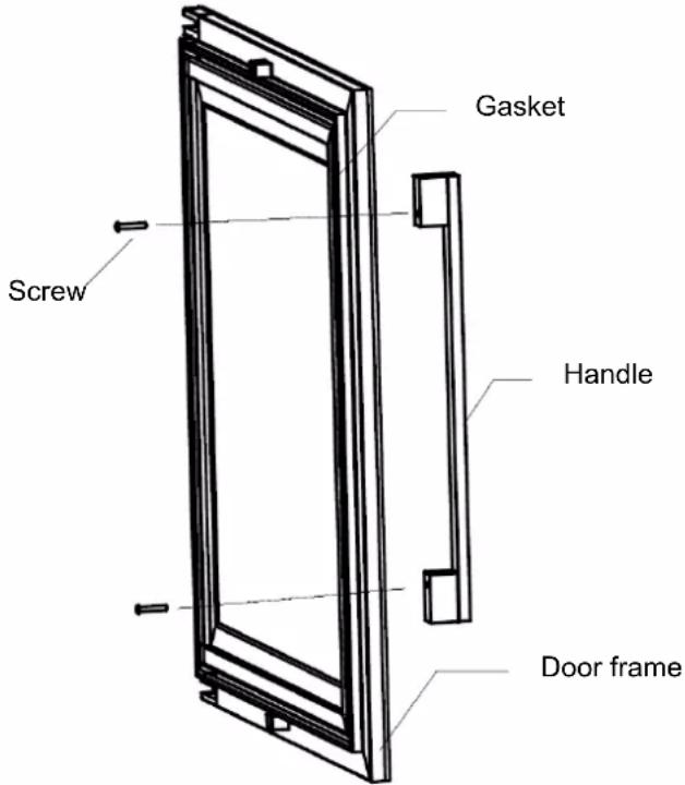CLIMADIFF CLS45B1 - Handle installation - 1