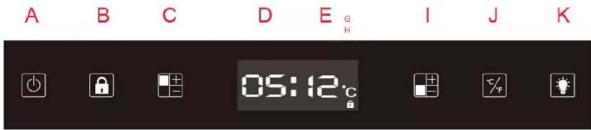 CLIMADIFF CLS45B1 - Botón ON/OFF - 1