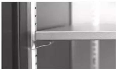 Gamko Maxiglass LG3/150L - Fitting storage shelves - 5