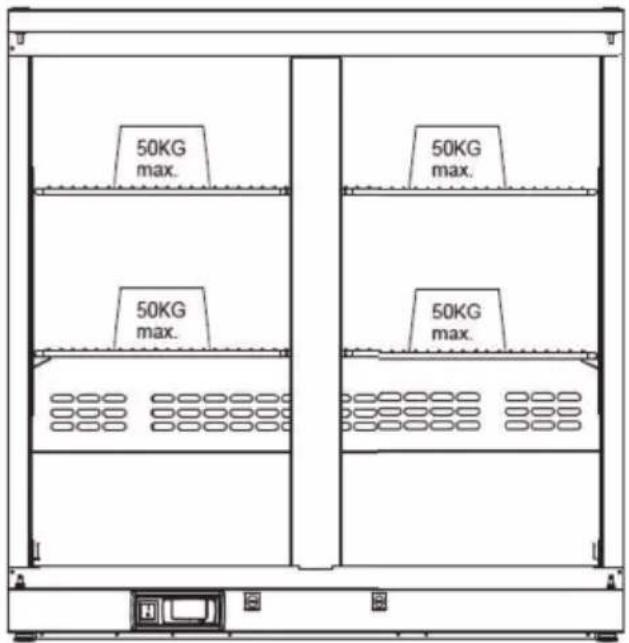 Gamko E3/22VSCS84 - Bevestigen legplanken - 3