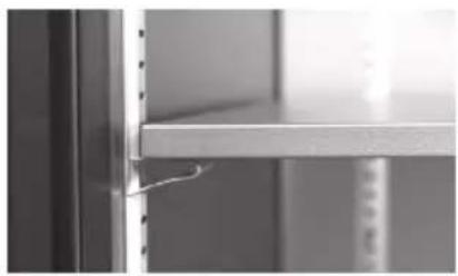 Gamko E3/22VSCS84 - Bevestigen legplanken - 2