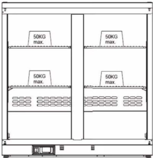 Gamko E3/22VSCS84 - Fitting storage shelves - 6