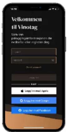Velkommen til Vinotag Sitar inn påtoggingsinformasjonen die netkenfar eller registern deg logit i logit Start present! Logit i Logit Logit i med Apollo Logit i med Google Logit i med Facebook
