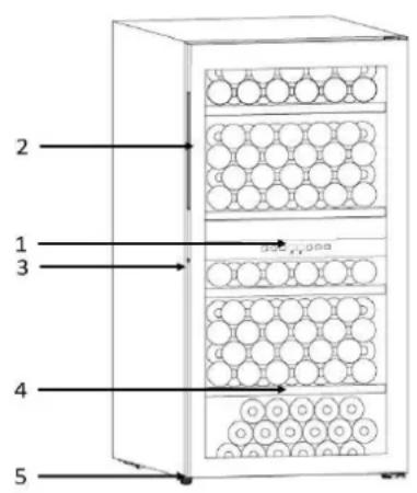 CLIMADIFF MILLESIME 200 - DESCRIPTION OF THE APPLIANCE - 2