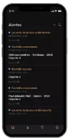 Alertes • La porte de la crive a été fermée Bovdille 15 Bovdille consommée Chétrous Landrieu - Bordeaux - 2016 Clayette 4 Clayette 45 Bovdille ajuste Chétrous Landrieu - 2016 Clayette 6 Clayette 85 Bovdille consommée Chétrous Landrieu - 2016 Paul Jérôme Aïad - comms - 2016 Clayette 9 Clayette 45 La porte de la crive a été ouvrte Chétrous Landrieu - 2016