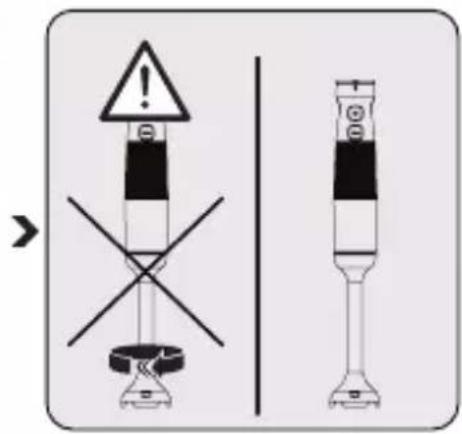 GRUNDIG HBA 81762 BX - Mixing and chopping with blending shaft - 5