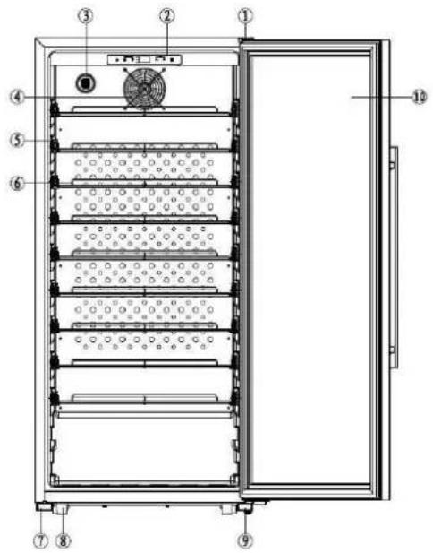 CLIMADIFF CPF100B1 - DESCRIZIONE DELL'APPARECCHIO - 1