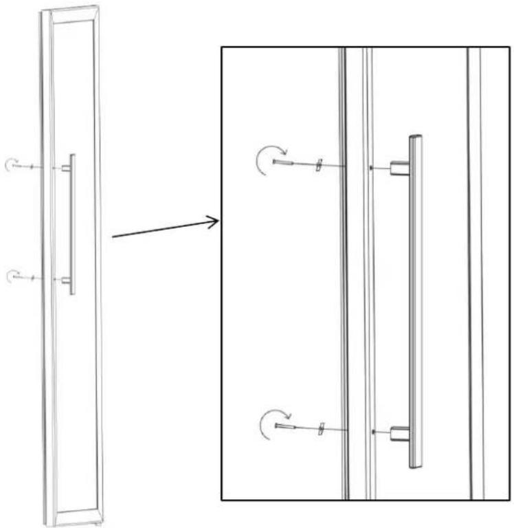 CLIMADIFF CPF100B1 - Handle installation - 1