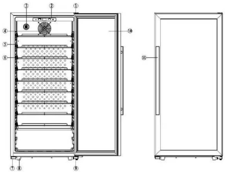 CLIMADIFF CPF100B1 - GERÄTEBESCHREIBUNG - 1