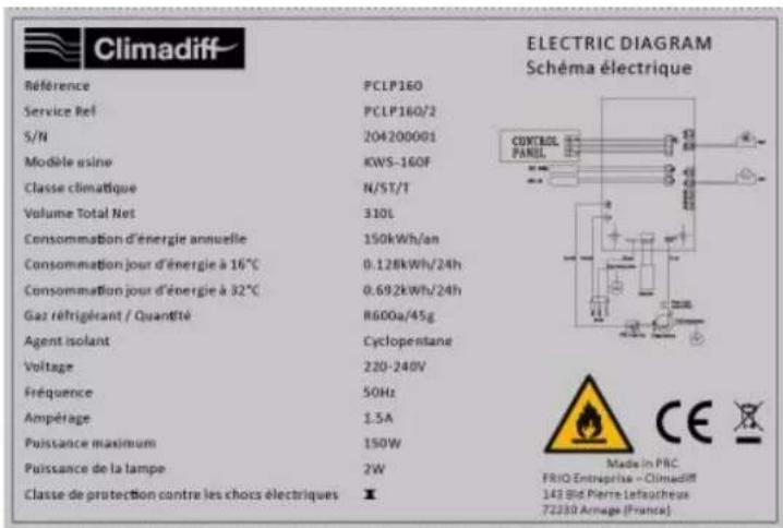 CLIMADIFF CPF100B1 - EPREL - 3