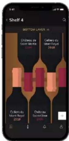 < Shelf 4 BOTTOM LAVES Château de Saint Martin 2018 Celliers du Mont-royd 2018 Celliers du Mont-royd 2018 Château Saint-Côte 2018