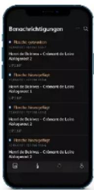 CLIMADIFF MILLESIME 140D - Seite « BENACHRICHTIGUNGEN » - 1