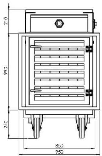 TROTEC TEH 300 - Schéma électrique TEH 200/300/400 - 4