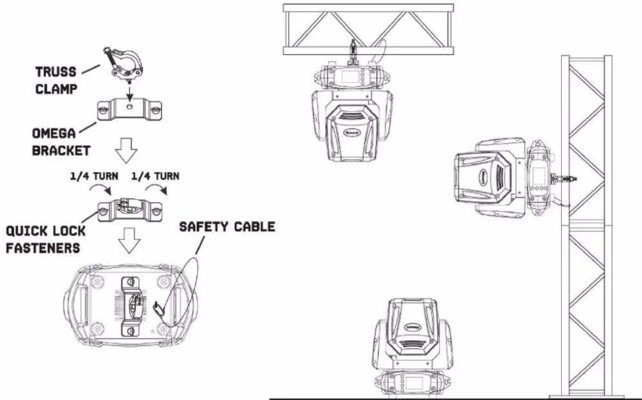 BeamZ Cobra 100H - RIGGING - 1