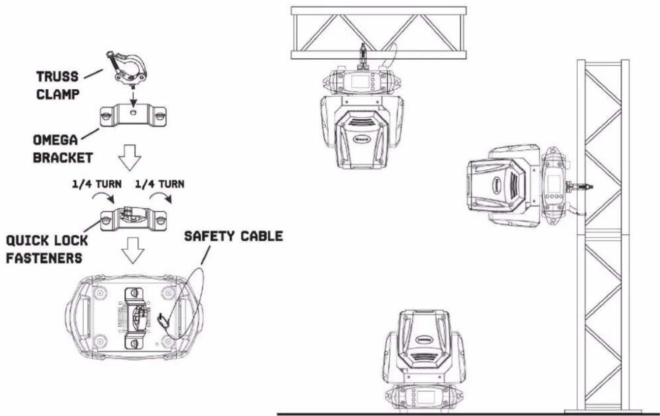 BeamZ Cobra 100H - RIGGING - 1