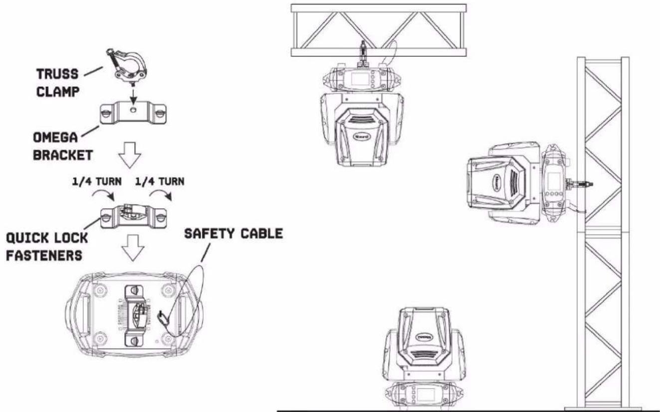 BeamZ Cobra 100H - MOCOWANIE - 1
