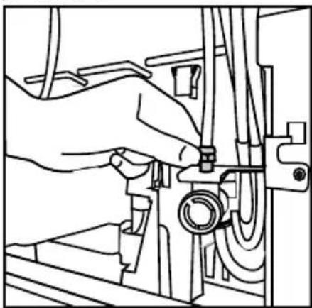 BEKO GNE60542DXPN - Befolgen Sie zum Anschließen des Wasserschlauchs an das Produkt die nachstehenden Anweisungen. - 3