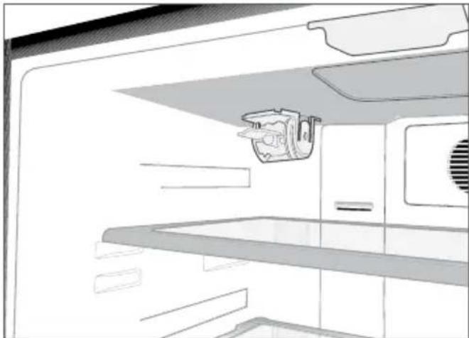 BEKO GNE60542DXPN - 3.9.1.De externe filter op de wand bevestigen (Optioneel) - 10