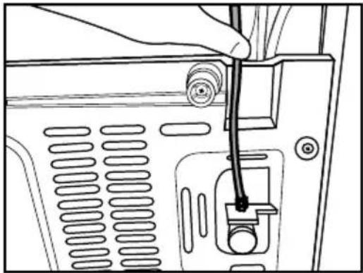 BEKO GNE60542DXPN - Fixing external filter on the wall (Optional) - 7