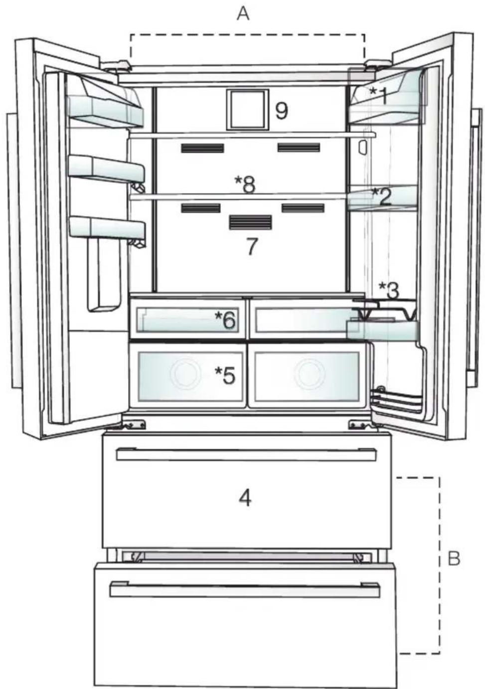 BEKO GNE60542DXPN - Frigorífico - 1