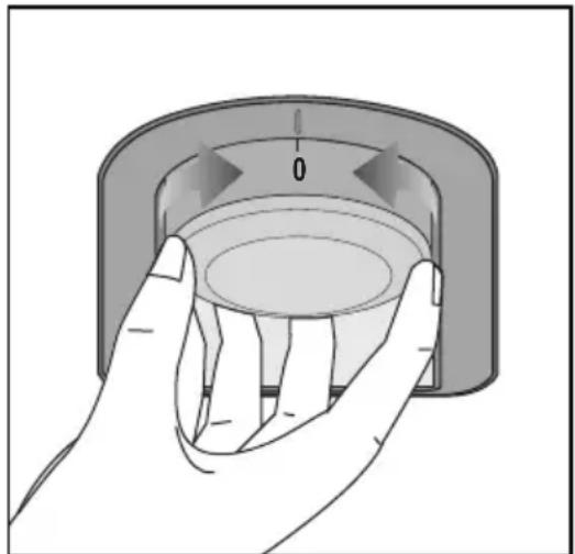 BEKO RSSA315K41WN - Käyttölämpötilan asettaminen - 1