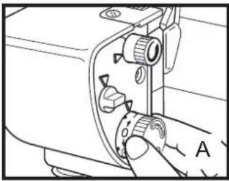 BABY LOCK Ovation BLES8 - LONGUEUR DU POINT / OURLET ROULOTTÉ - 1