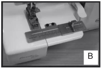 BABY LOCK Ovation BLES8 - COUTURE DES ANGLES INTERIÉURS-SURJET - 3