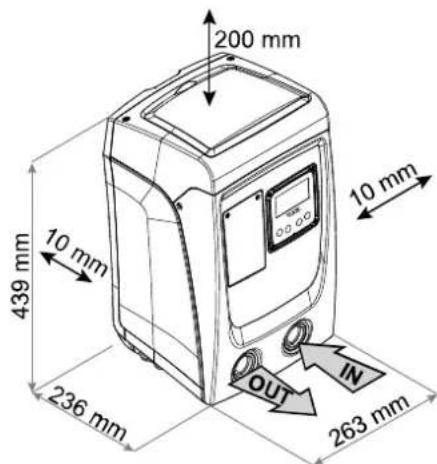 DAB Esybox Mini 3 - - Vertical Configuration - 1