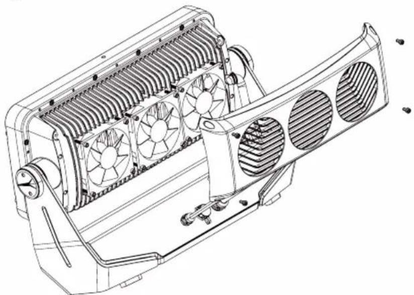 Cameo ZENIT W600i - Nettoyage du ventilateur - 1