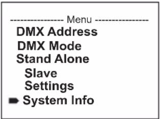 Cameo ZENIT W600i - SYSTEM INFORMATION (System Info) - 1