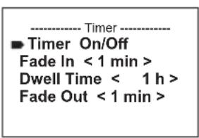 Cameo ZENIT W600i - TIMER FUNCTION (Timer) - 2