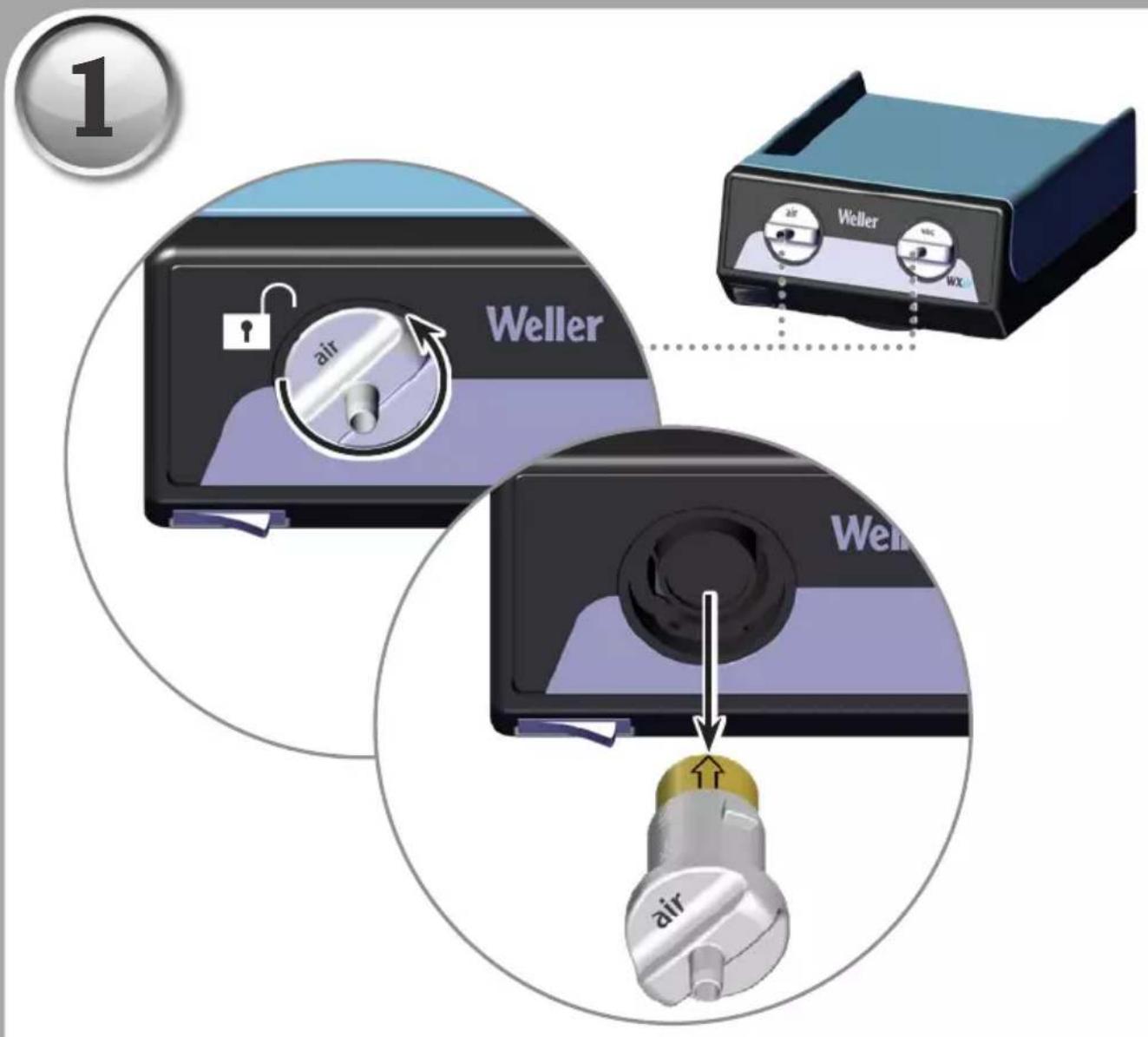 1 Weller air Weller air