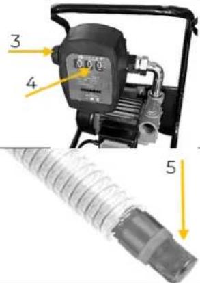 Zipper ZI-DOP600 - Črpanje dizelskega goriva/olja - 2