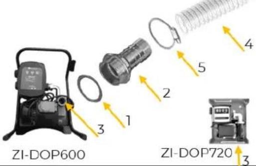 Zipper ZI-DOP600 - Sestavení - 1