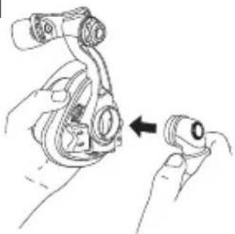 ResMed Mirage Activa LT - Reassembly - 11
