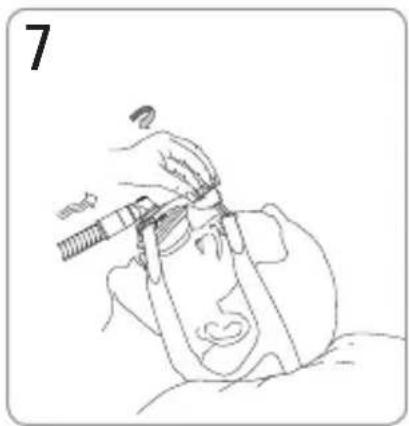 ResMed Mirage Activa LT - Fitting / Anlegen / Mise en place / Applicazione - 7