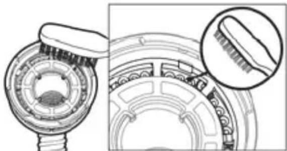 ResMed AirFit N30 - Cleaning the vent module - 1
