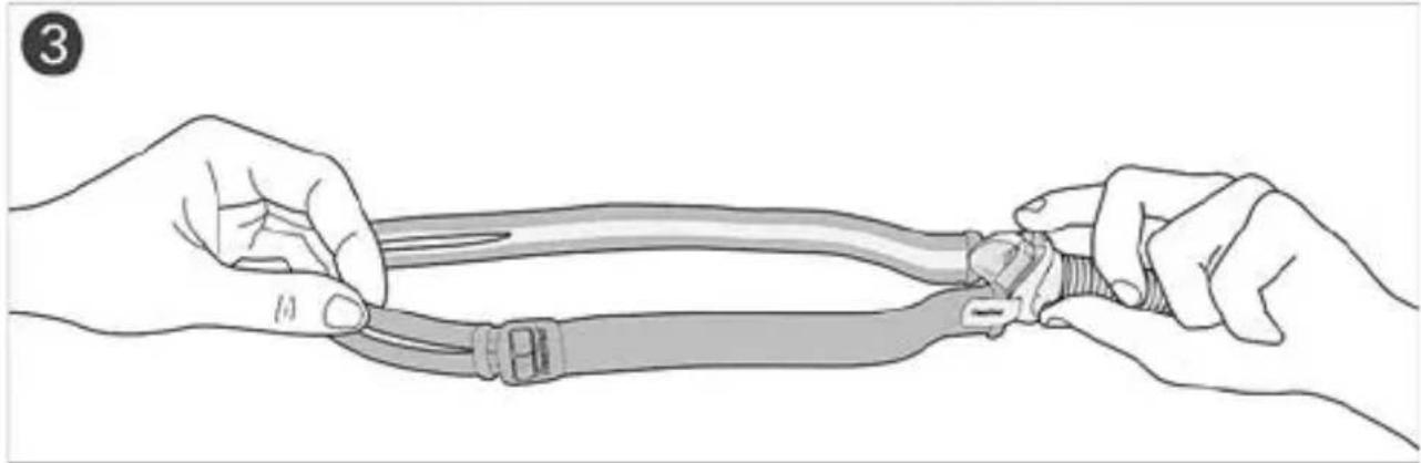 ResMed AirFit N30 - 拆卸面罩進行清潔 - 10