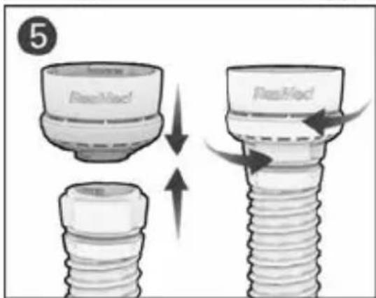 ResMed AirFit N30 - Reassembling your mask - 6