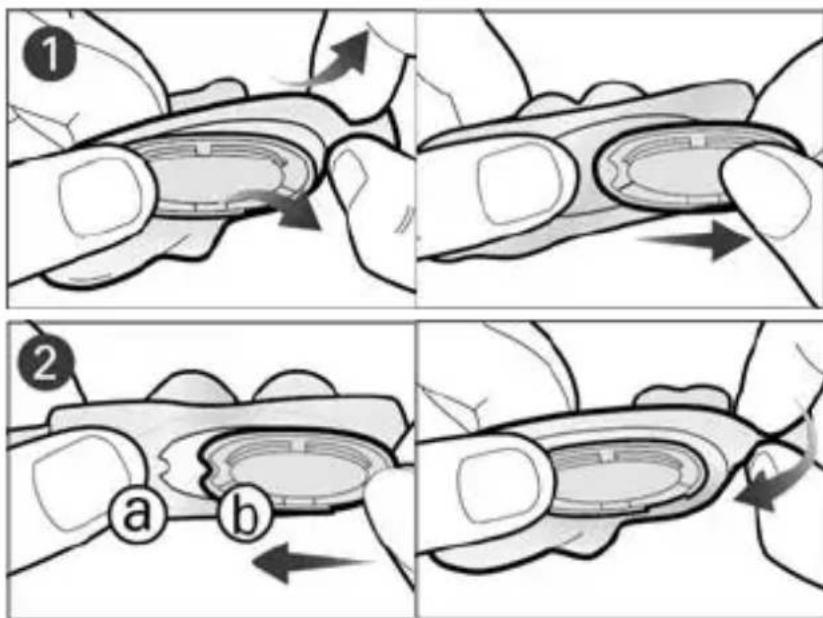 ResMed AirFit P30i - Remoção/inserção do QuietAir/respiradouro padrão - 1