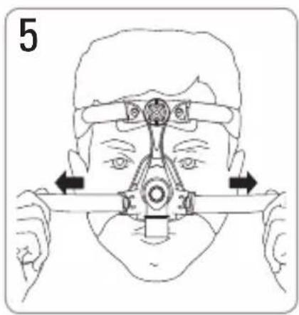 ResMed Mirage Micro - Anlegen der Maske - 5