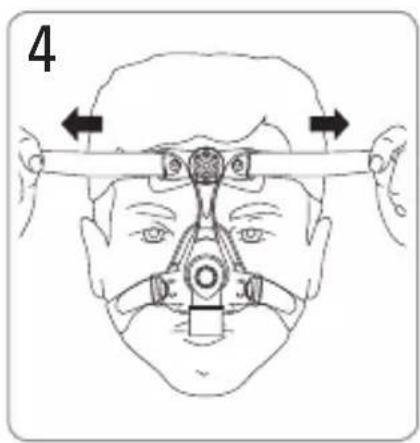 ResMed Mirage Micro - Anlegen der Maske - 4