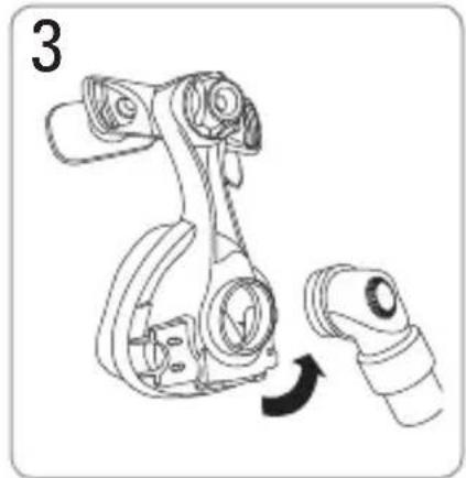 ResMed Mirage Micro - Smontaggio della maschera - 3