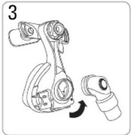 ResMed Mirage Micro - Auseinandernehmen der Maske - 3