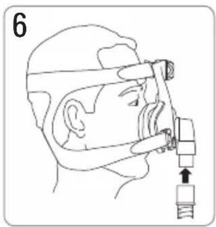 ResMed Mirage Micro - Het masker opzetten - 6