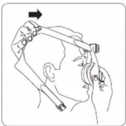ResMed Mirage Micro - Anlegen der Maske - 9