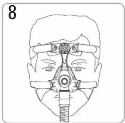 ResMed Mirage Micro - Anlegen der Maske - 8