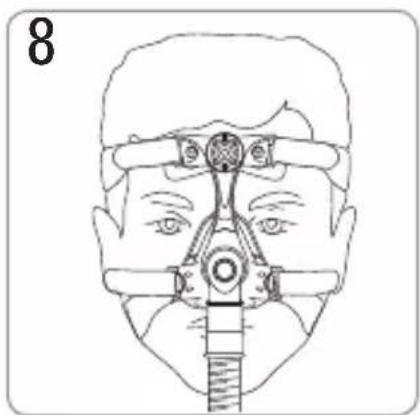 ResMed Mirage Micro - Het masker opzetten - 8